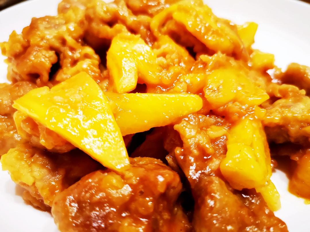 tangtangtututang做的菠萝咕咾肉