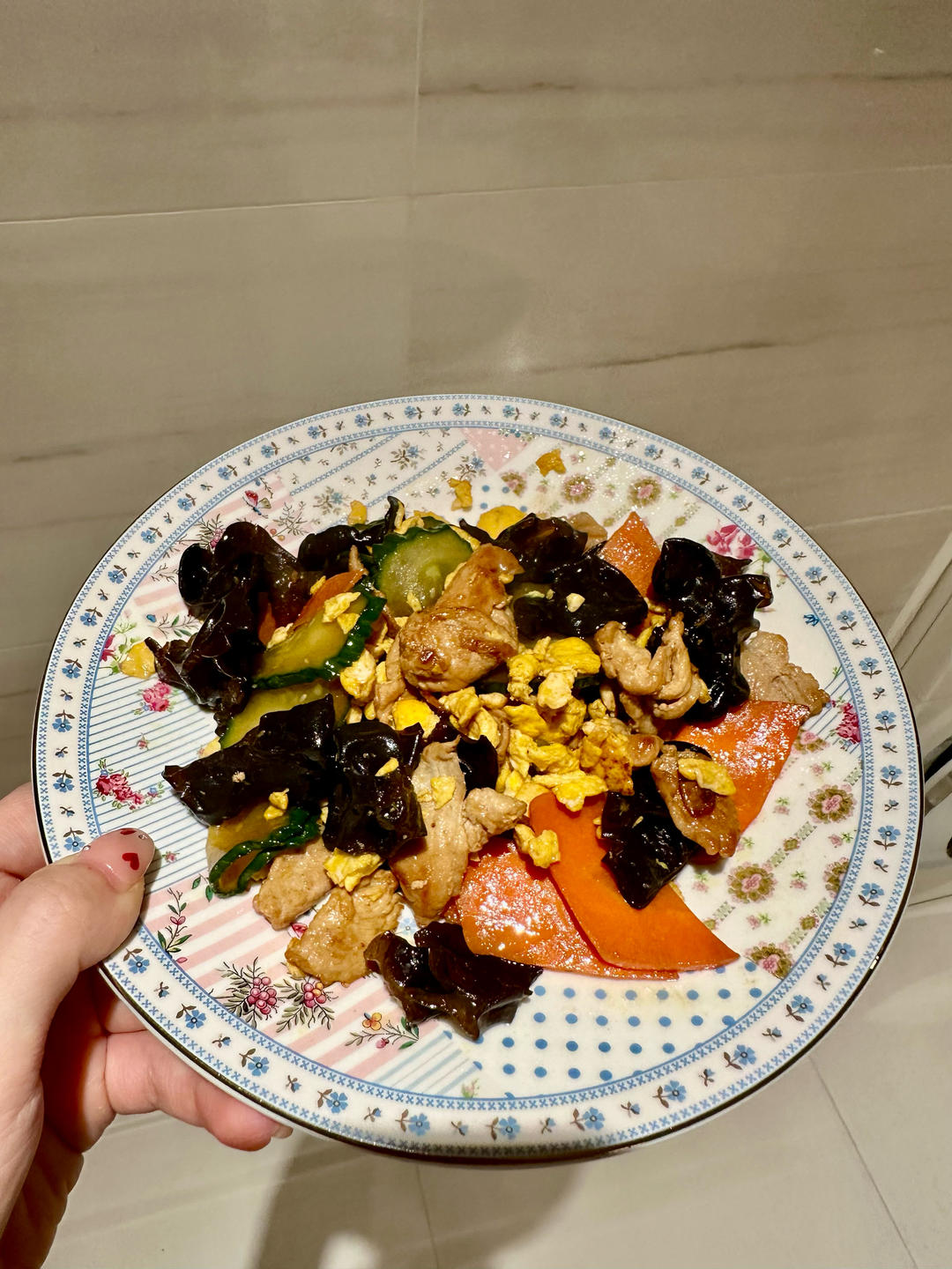 美味家常木须肉