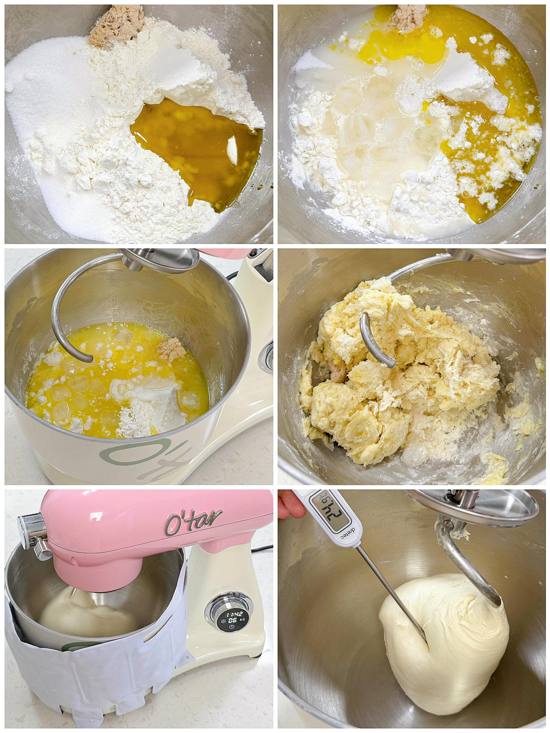 纯奶手撕吐司的做法 步骤1