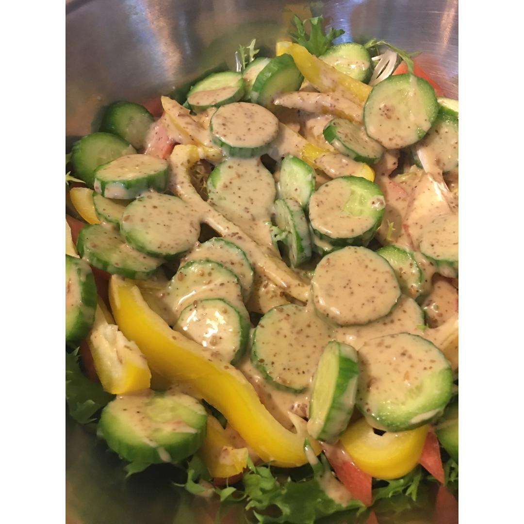 【丘比美食】凯撒沙拉