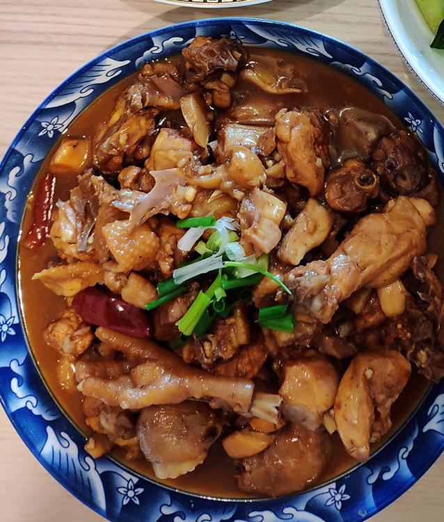 家常炖鸡