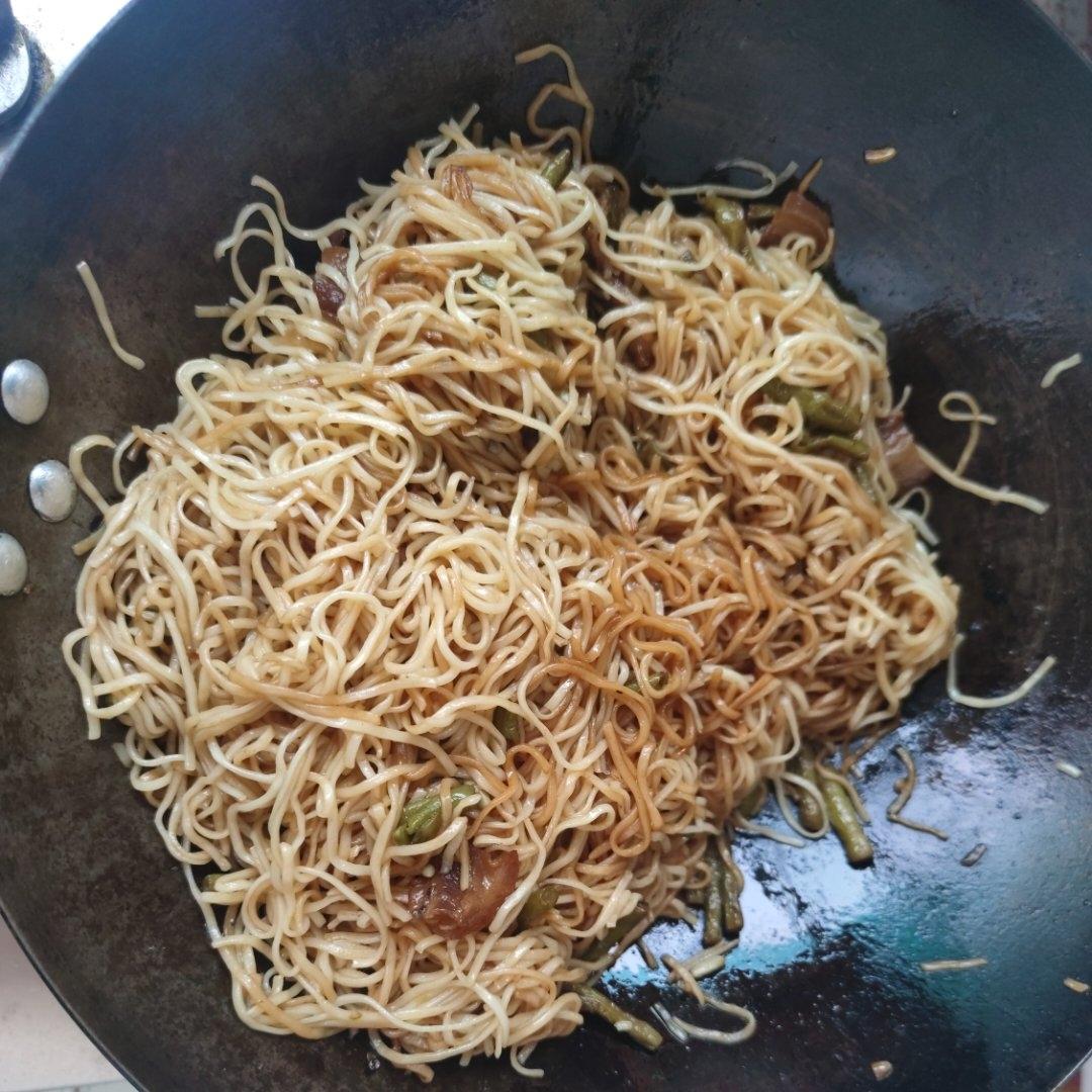 家庭版豆角焖面