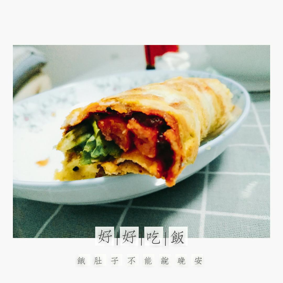 煎饼果子薄脆的制作