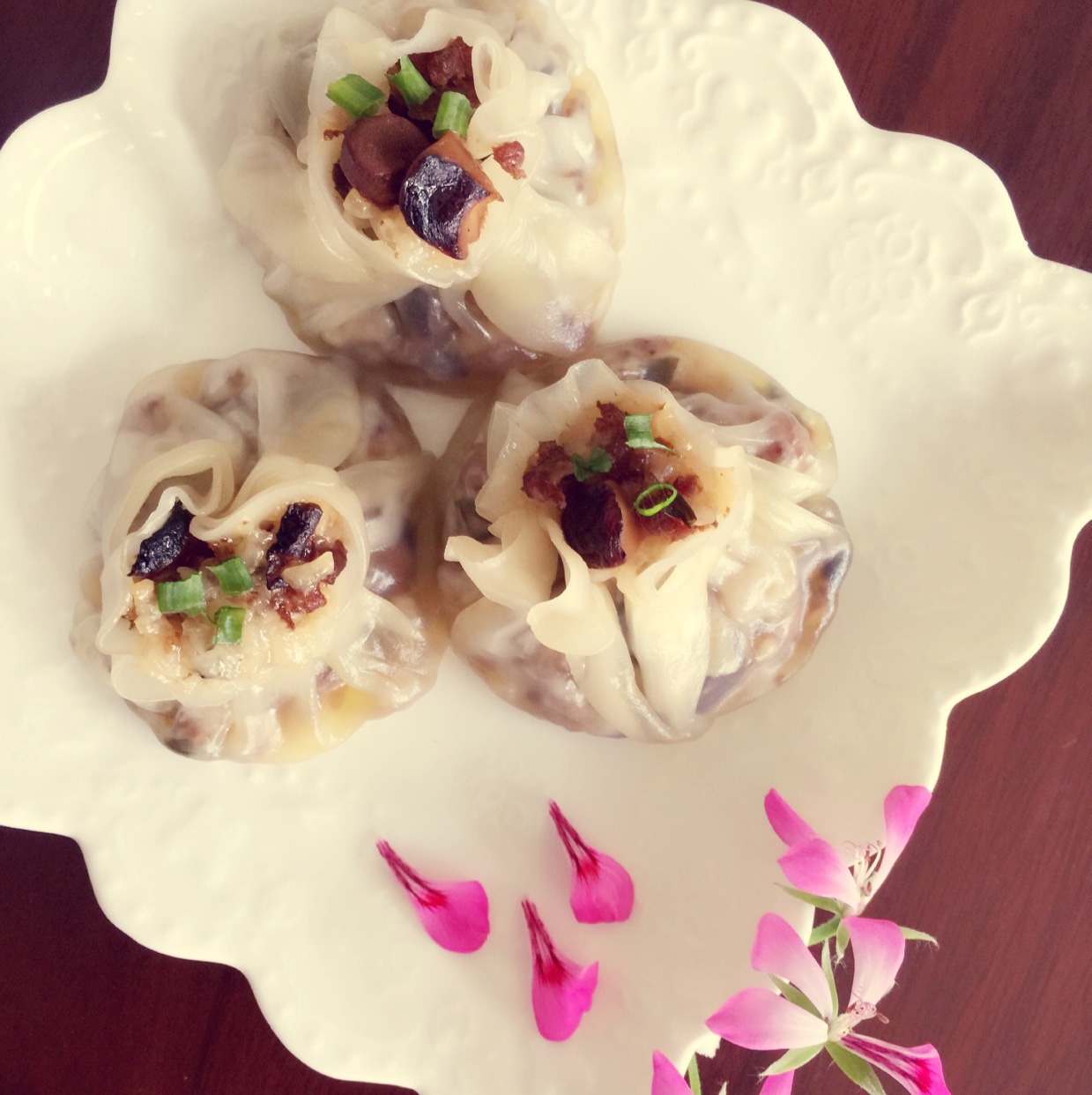 简易糯米烧卖（附烧卖包法）