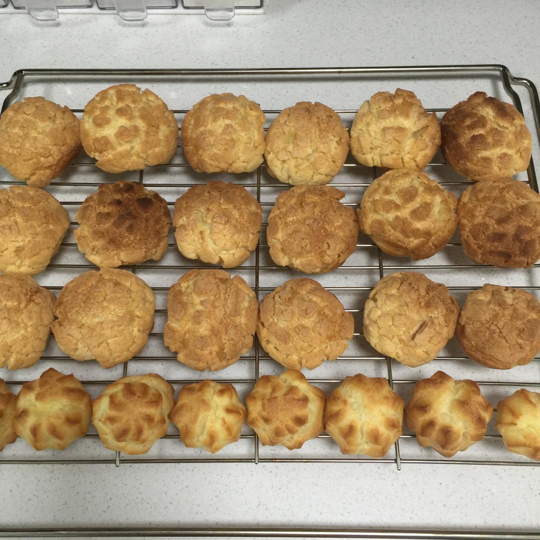 十分美味的酥皮泡芙