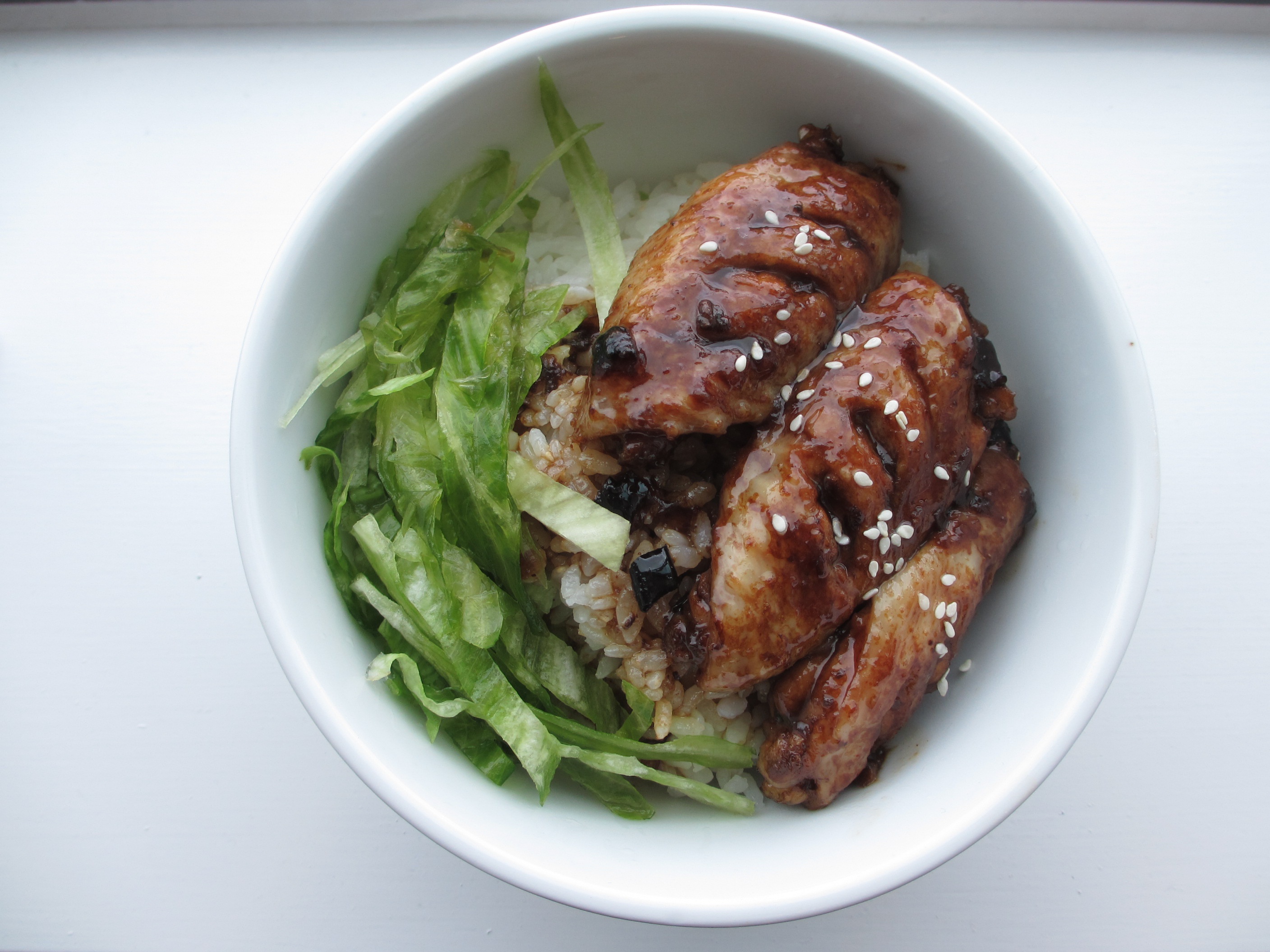 照烧鸡翅饭