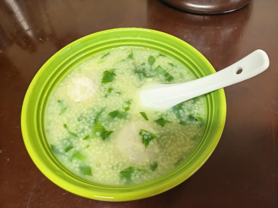 青菜粥