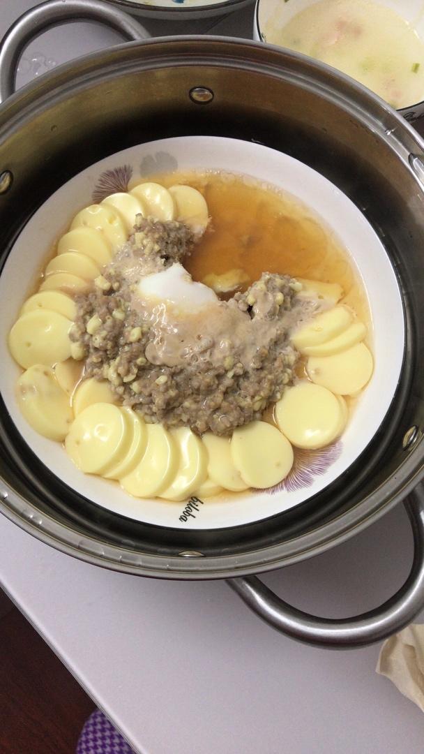 日本豆腐蒸肉沫