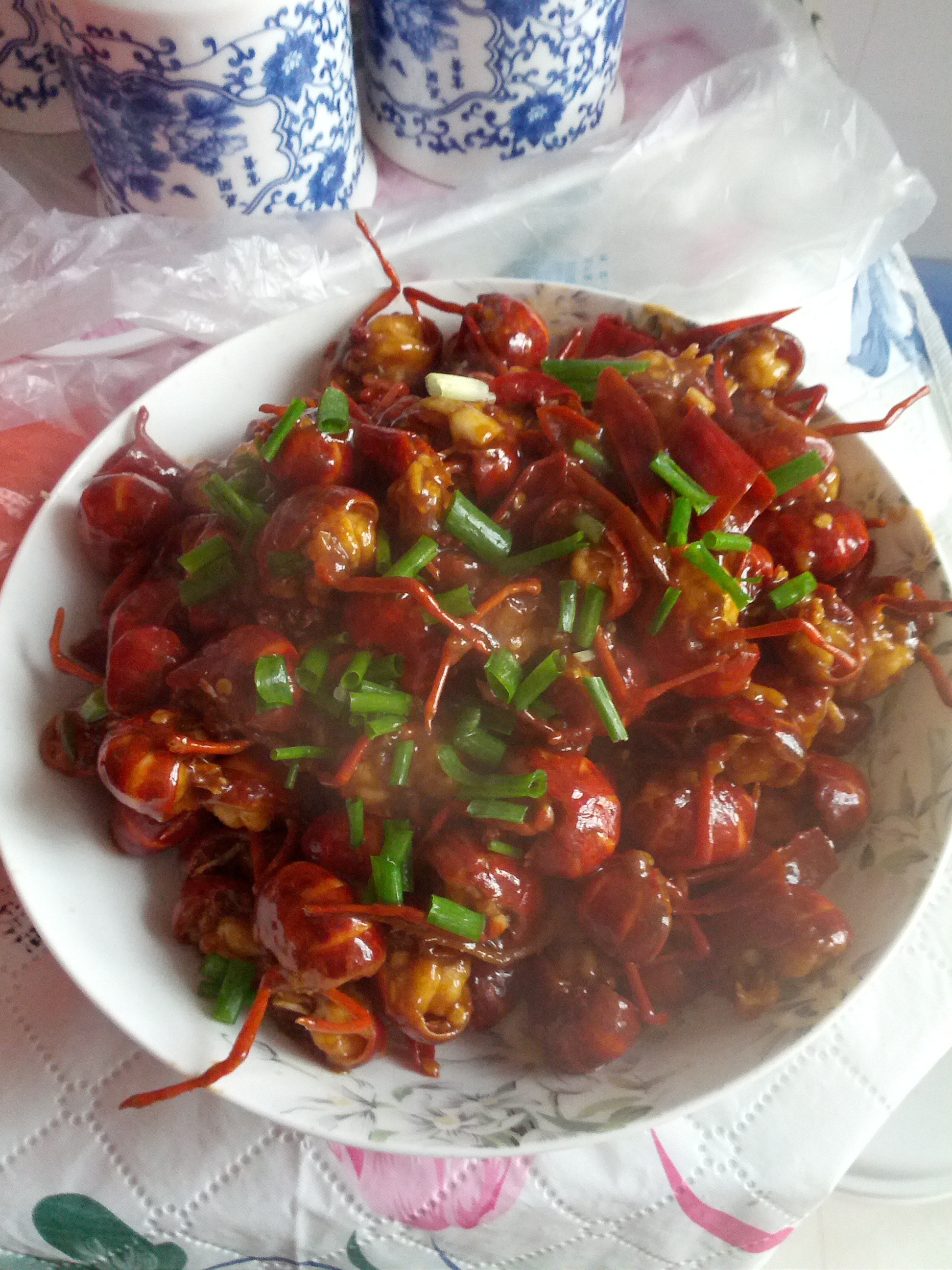 香辣虾球