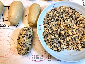 全麦杂粮紫薯小面包的做法 步骤5