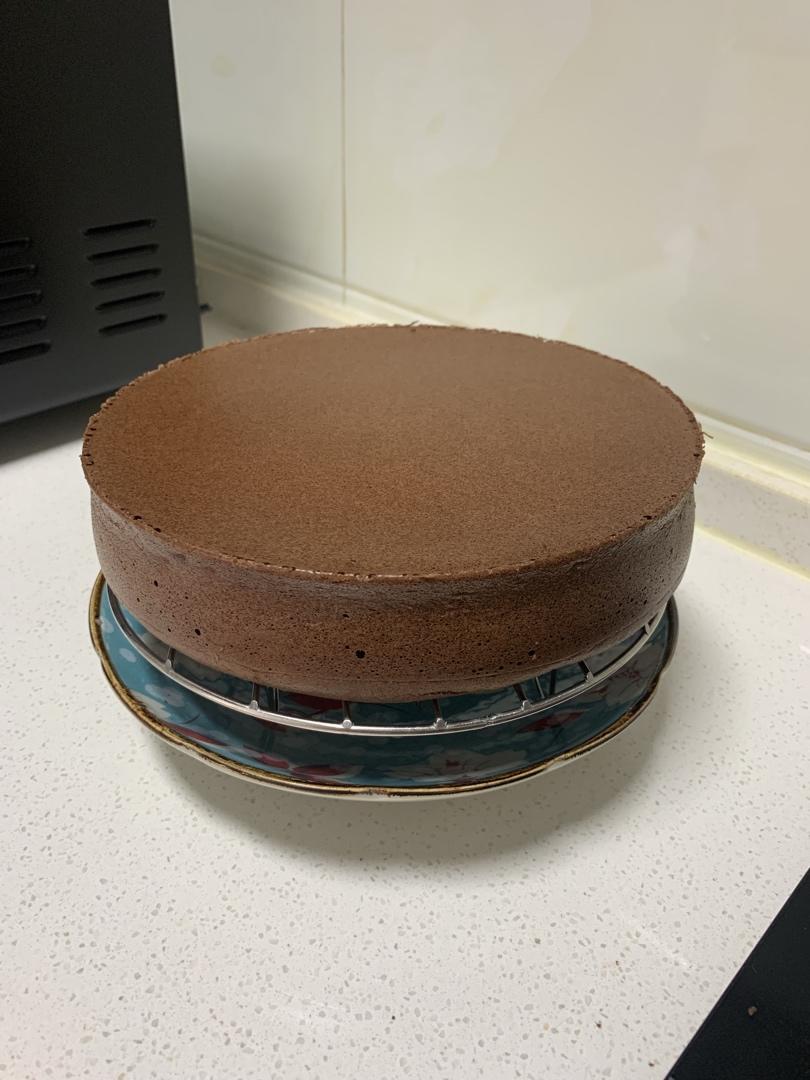 可可戚风蛋糕～8寸～百分百成功