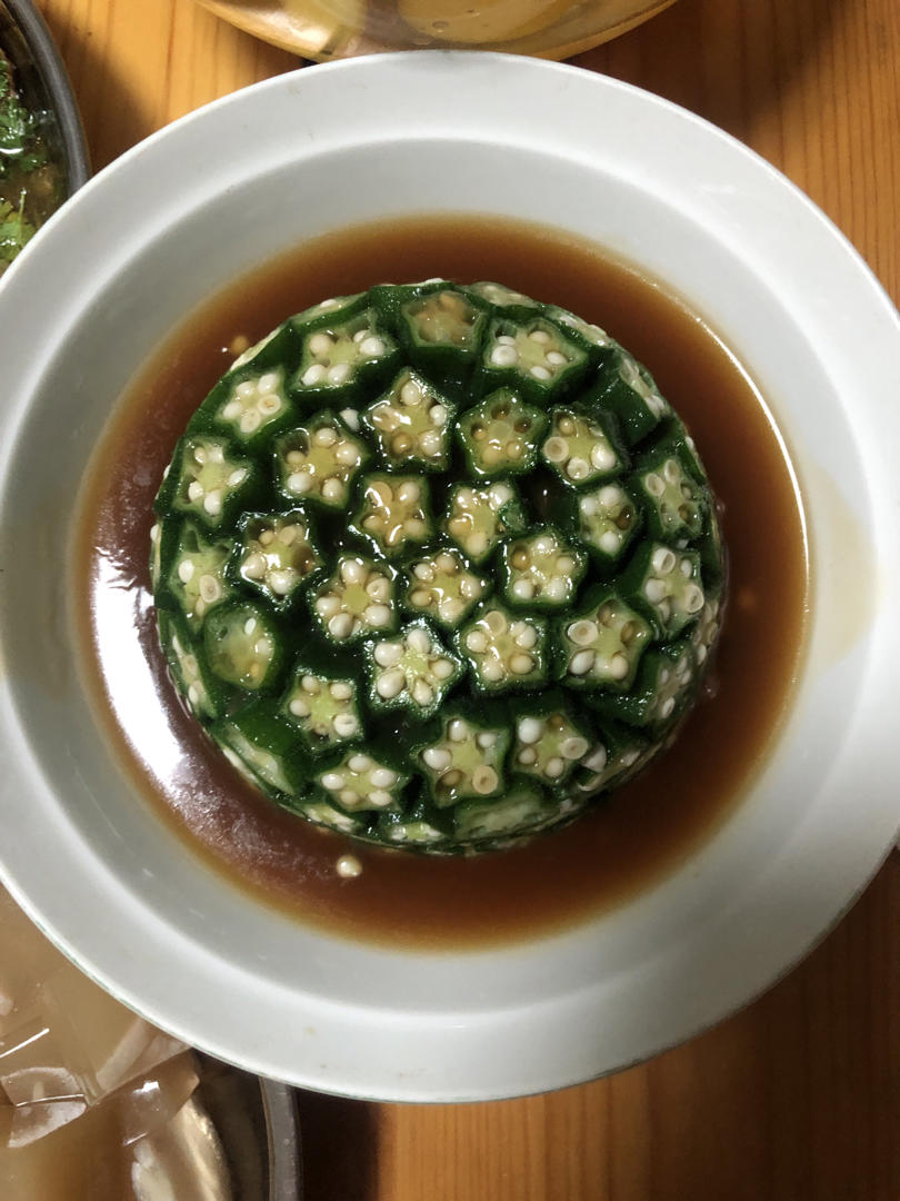 美的秋葵土豆泥