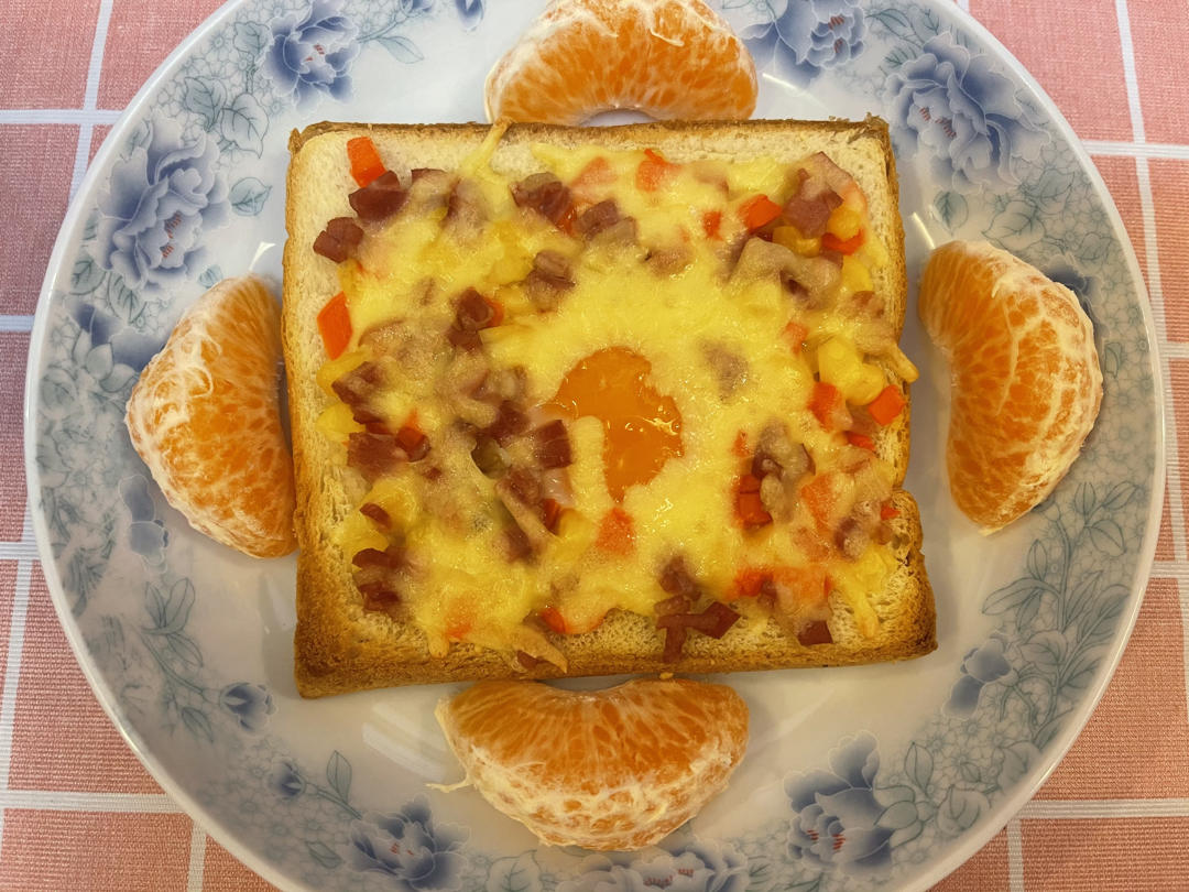 超好吃面包披萨🍕