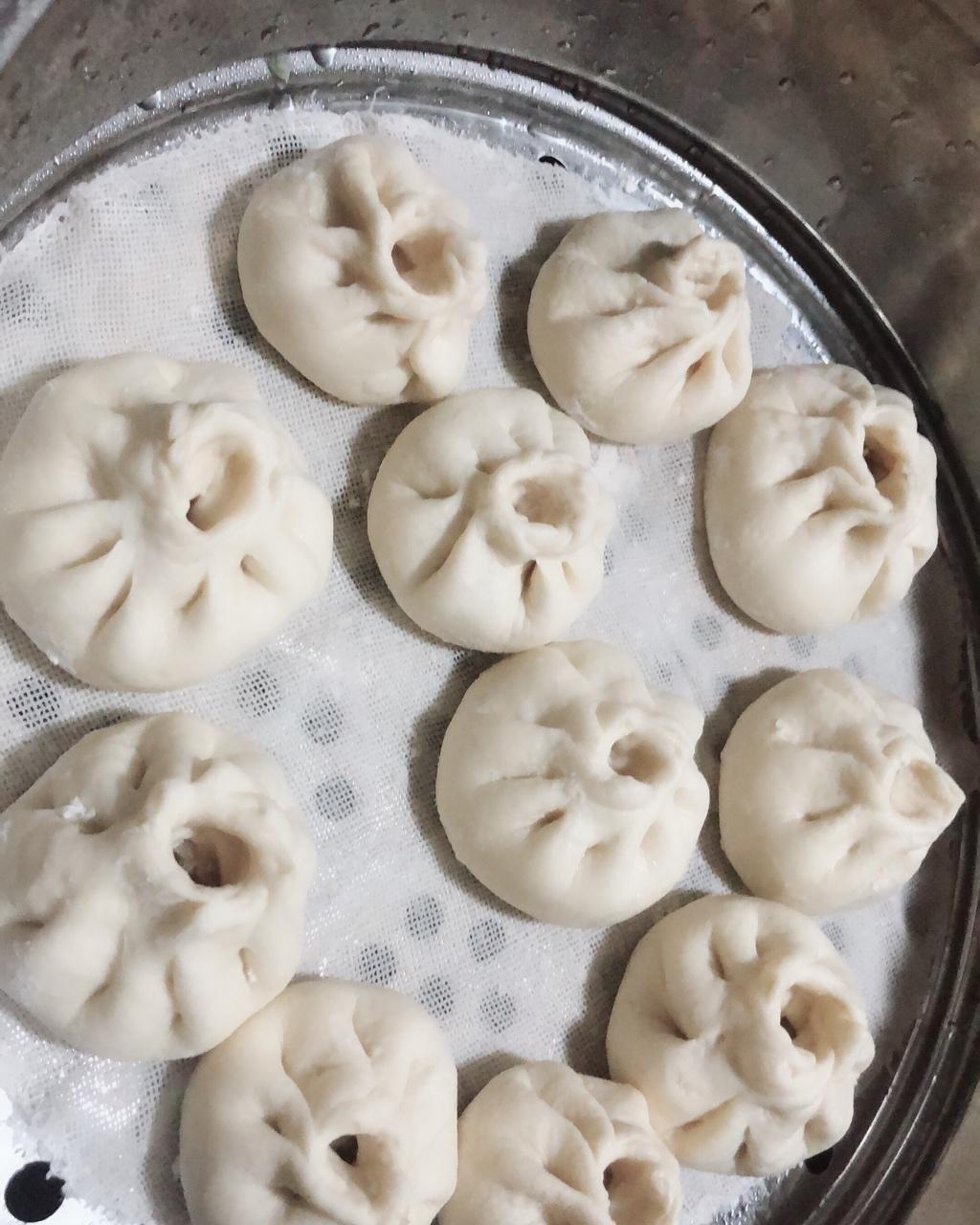 面包机发面做包子