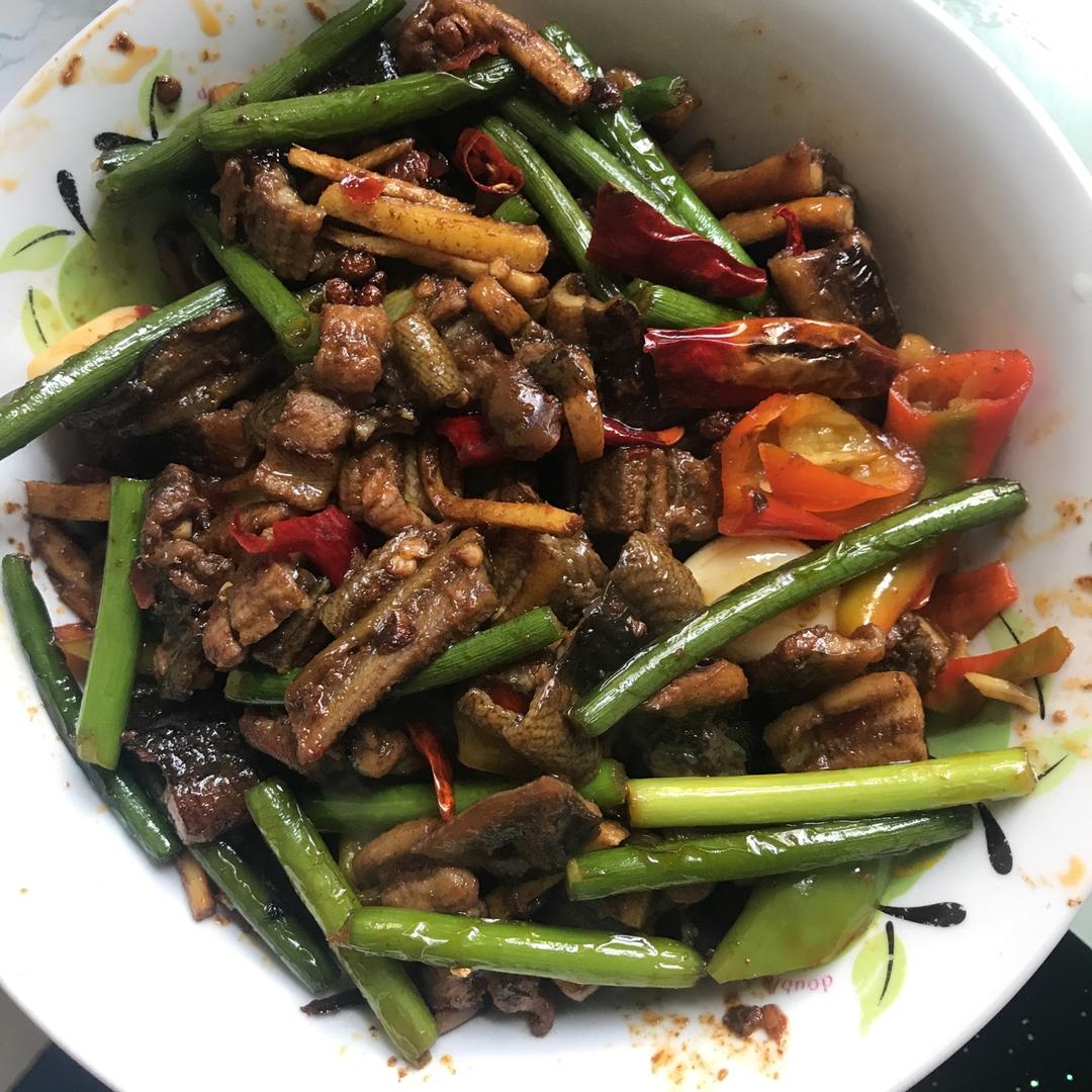 爆炒鳝鱼