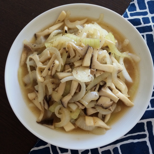 洋葱遇到杏鲍菇