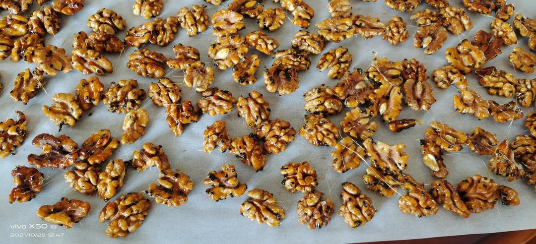 【琥珀核桃仁】冰糖无油不粘手