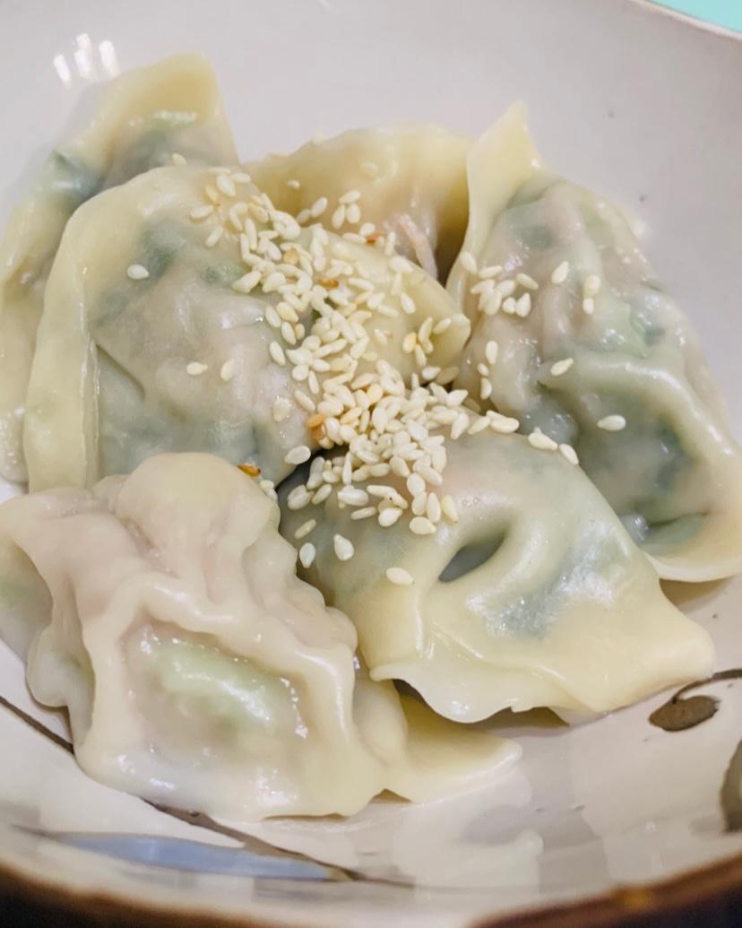随便做做就好吃的微波炉蒸饺子