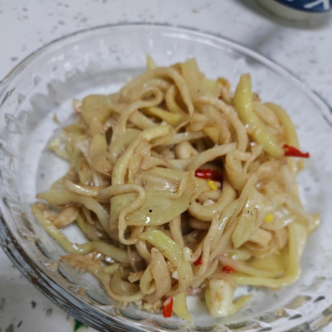 凉拌白萝卜丝