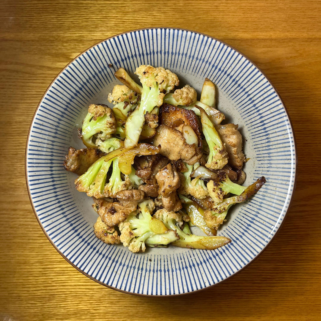 和饭店一个味道的干锅花菜