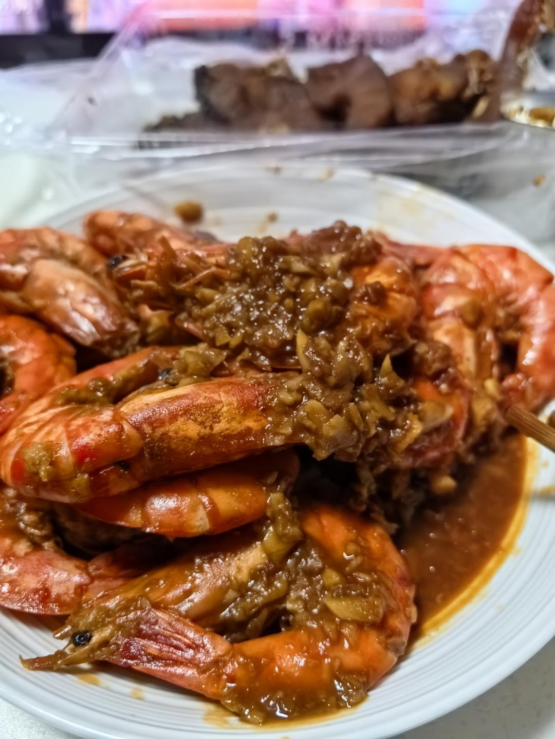 家庭版油焖大虾