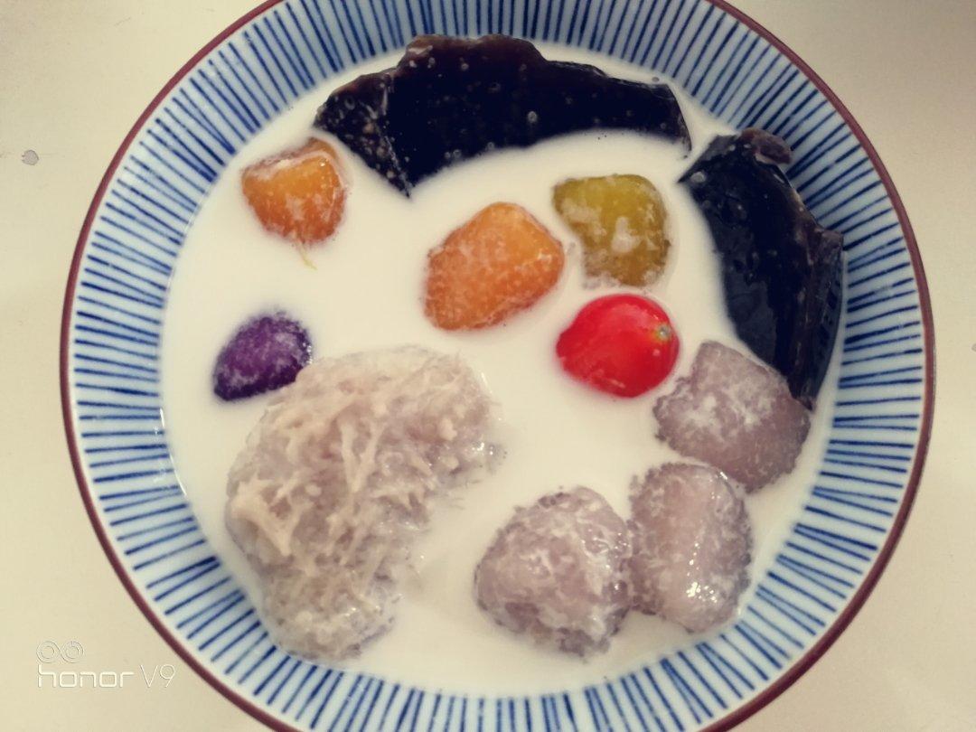 满足你的偷学欲望，“鲜芋仙”的三色芋圆在家也能轻松搞定！——三色芋圆