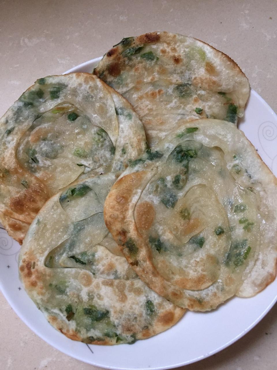 饺子皮葱油饼