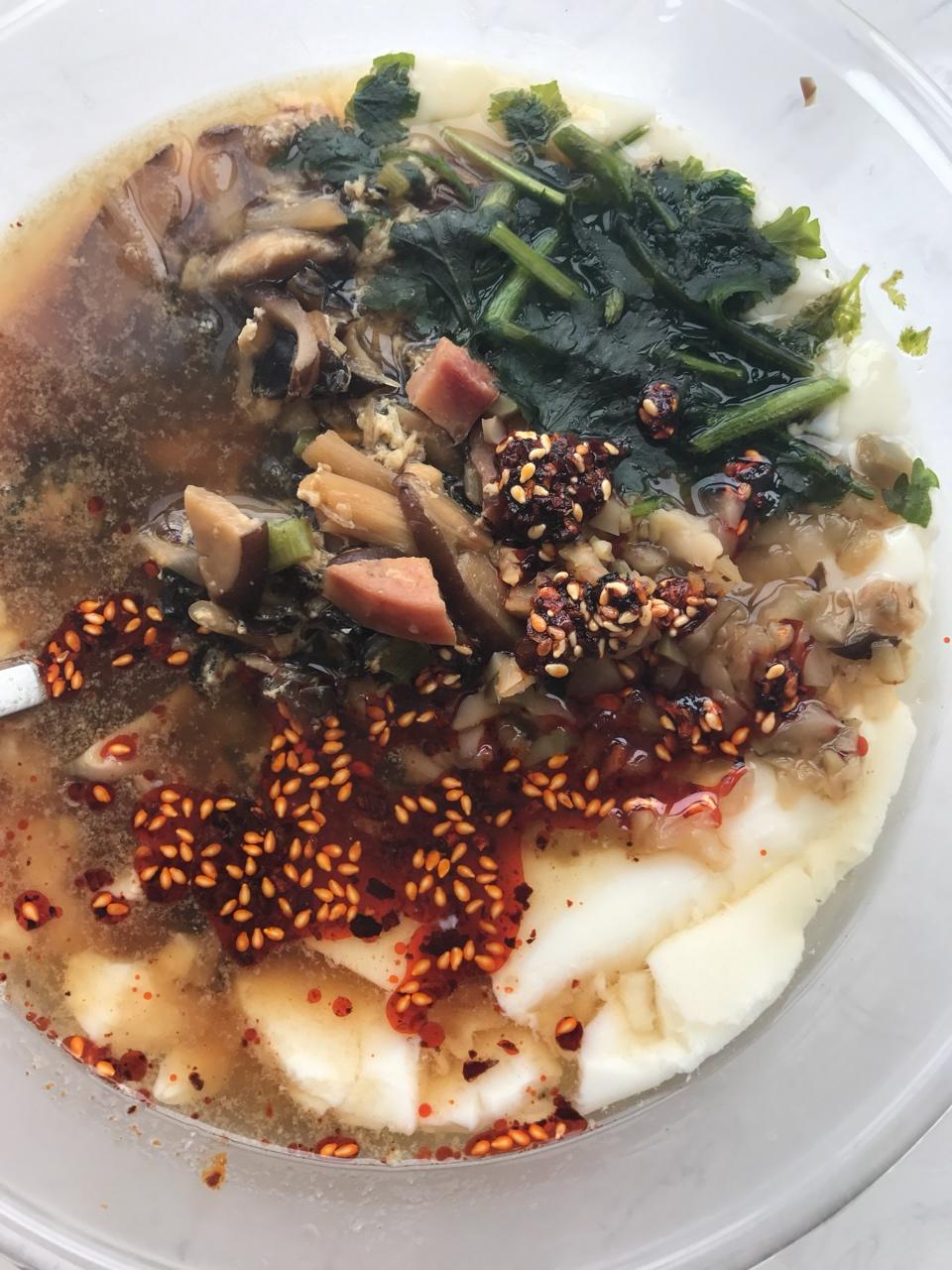 鲜香卤汁豆腐脑