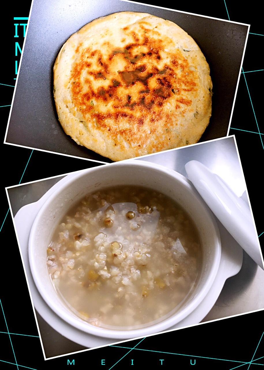 少油葱花饼 不用擀饼