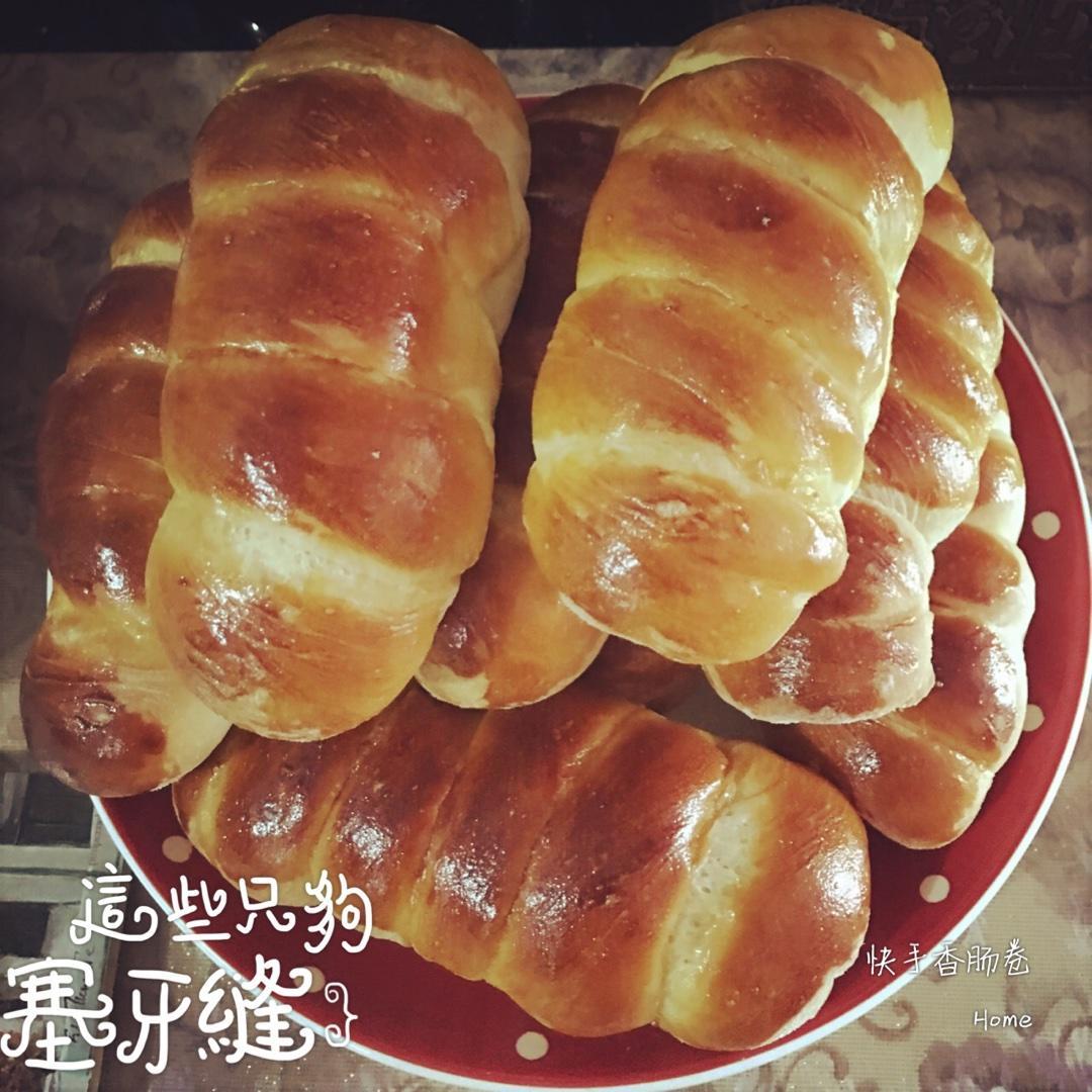 纯奶手撕吐司的做法 步骤1