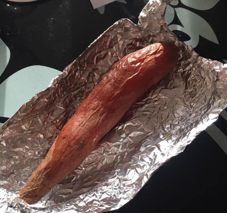 烤地瓜（烤箱初试）