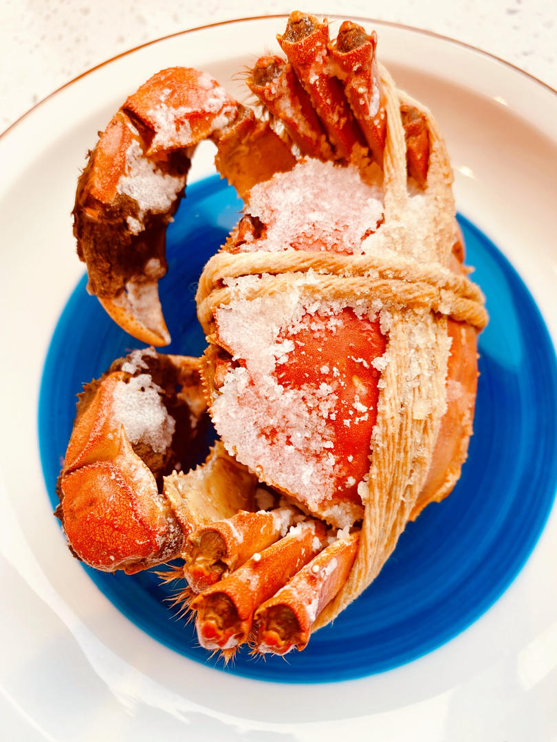 盐烤蟹（省盐省事儿烤箱版）