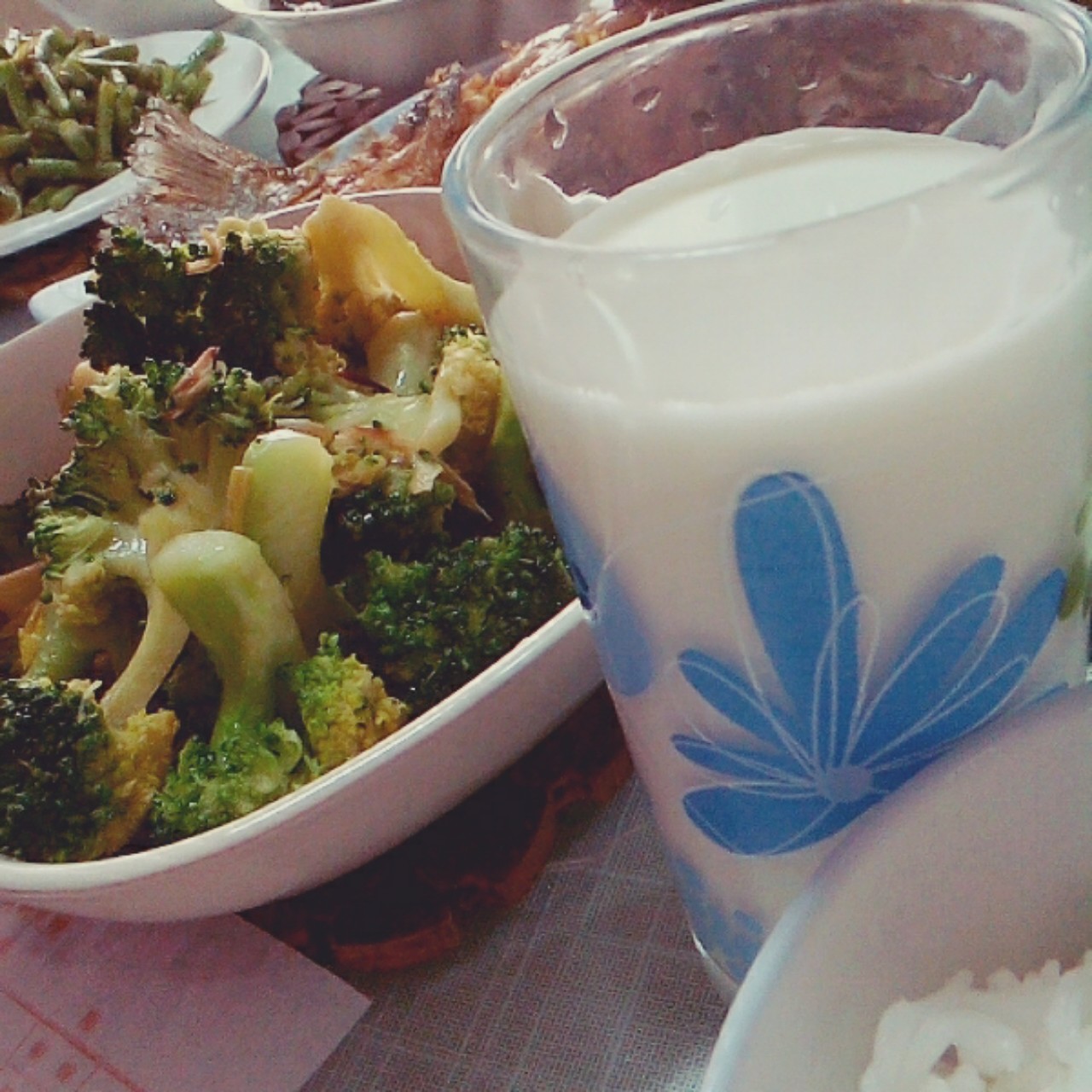 Healthy diet.