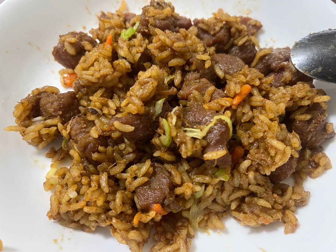 羊肉手抓饭（电饭煲和炒锅对比版）