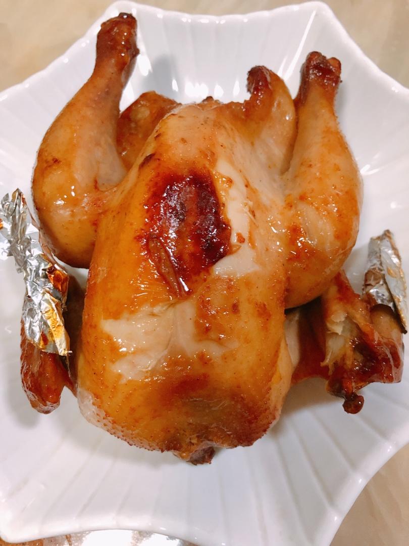 一只发呆的鱼做的奥尔良烤鸡(烤箱版)