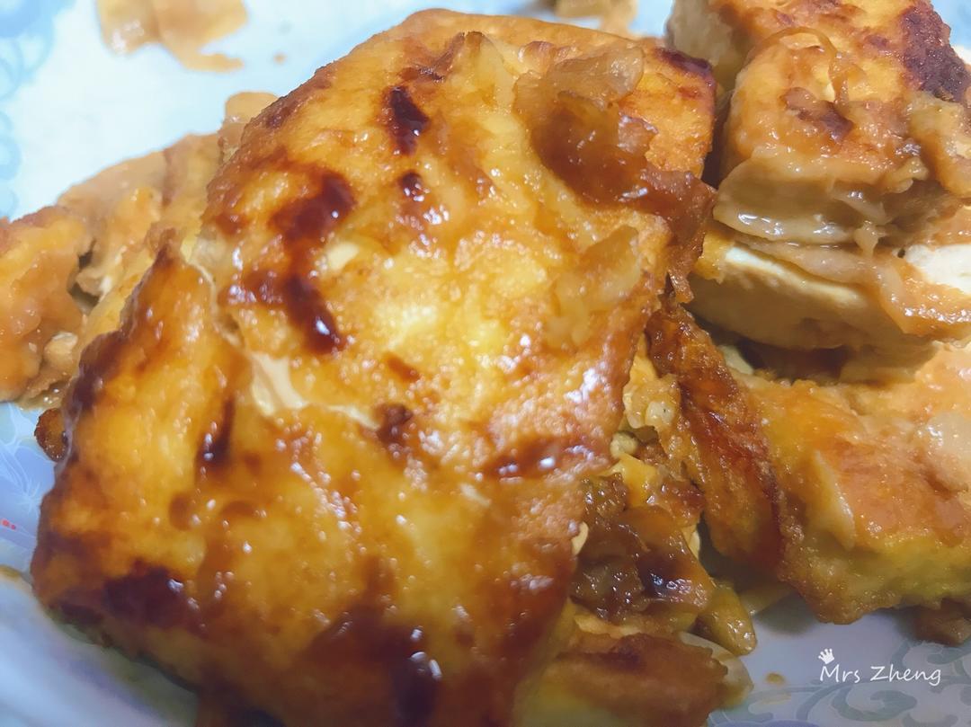 无敌好吃的香煎豆腐