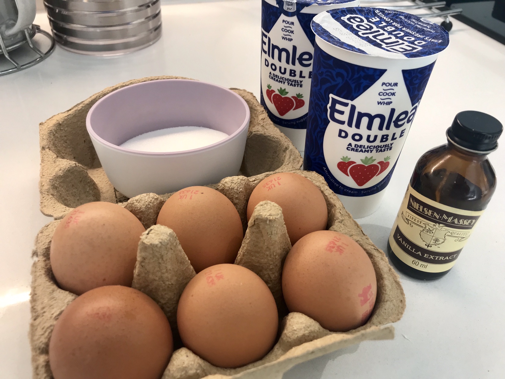 法式焦糖布丁/布蕾Cream Brûlée的做法 步骤1