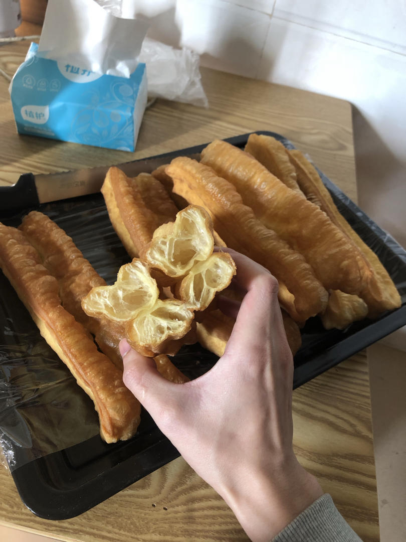 上海早餐之油条