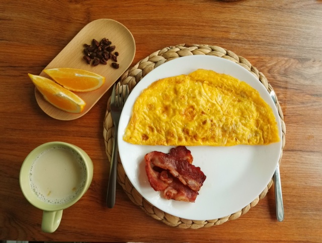 布兰斯早餐系列之半熟火腿蛋