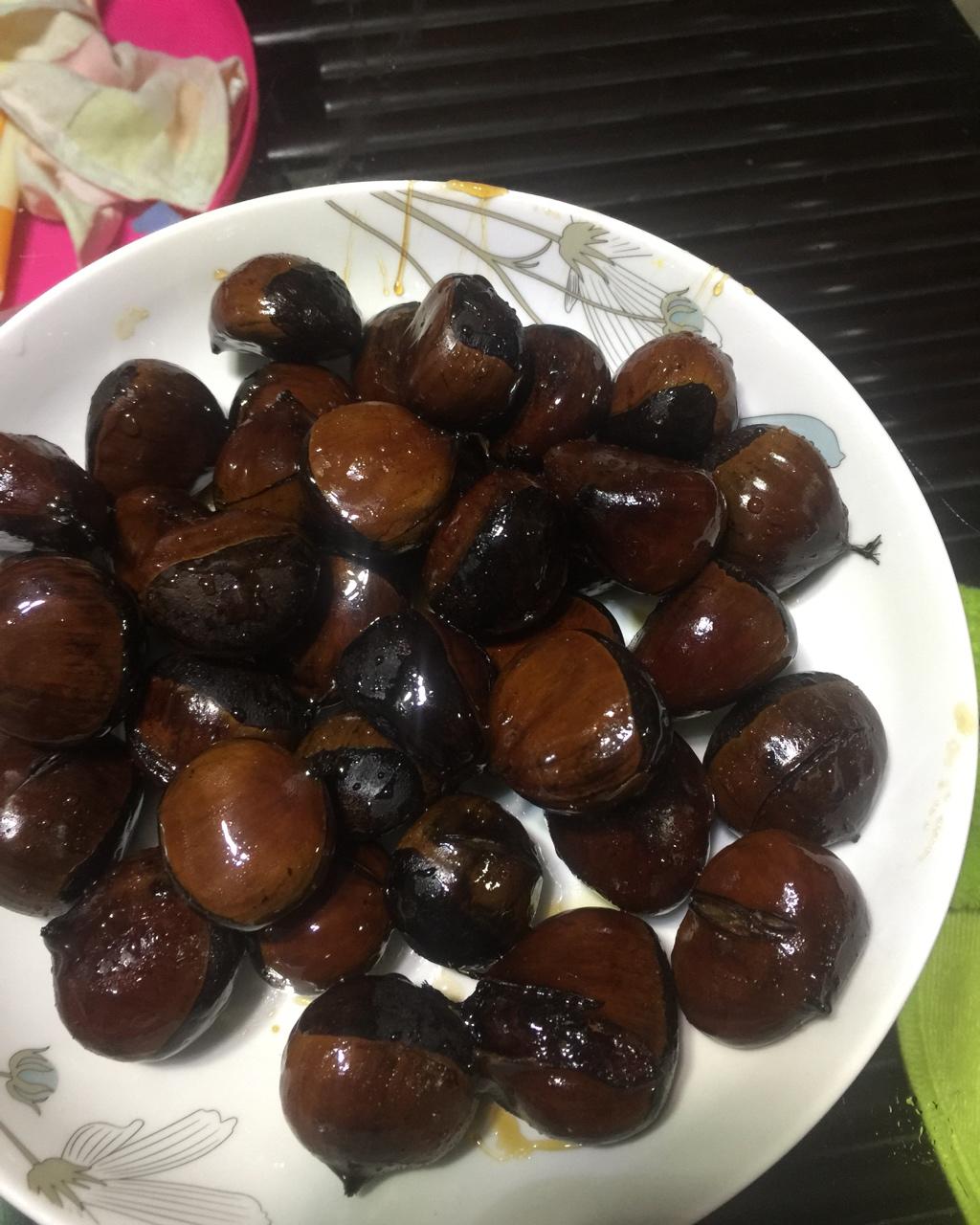 电饭煲糖炒栗子
