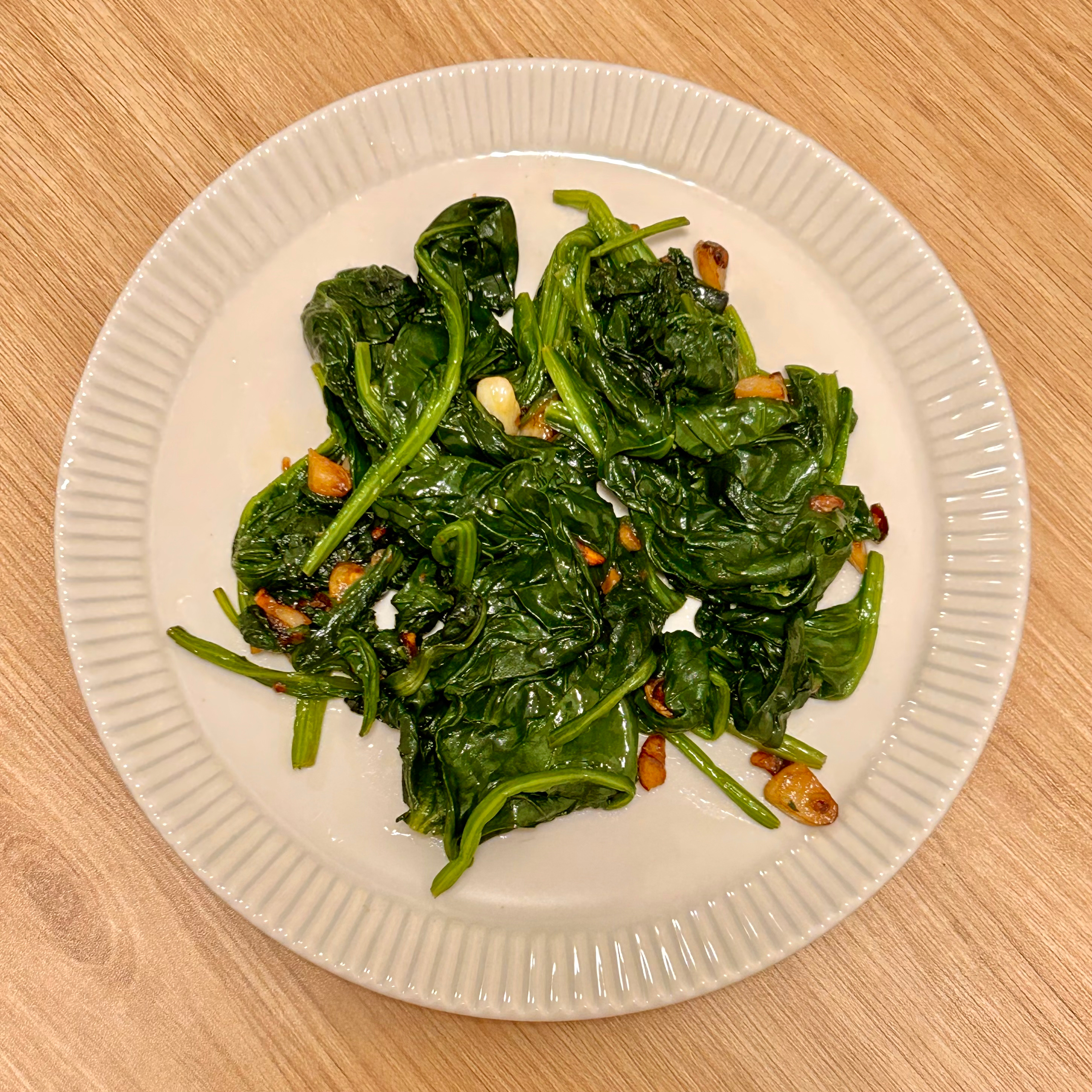不涩口又嫩的清炒菠菜