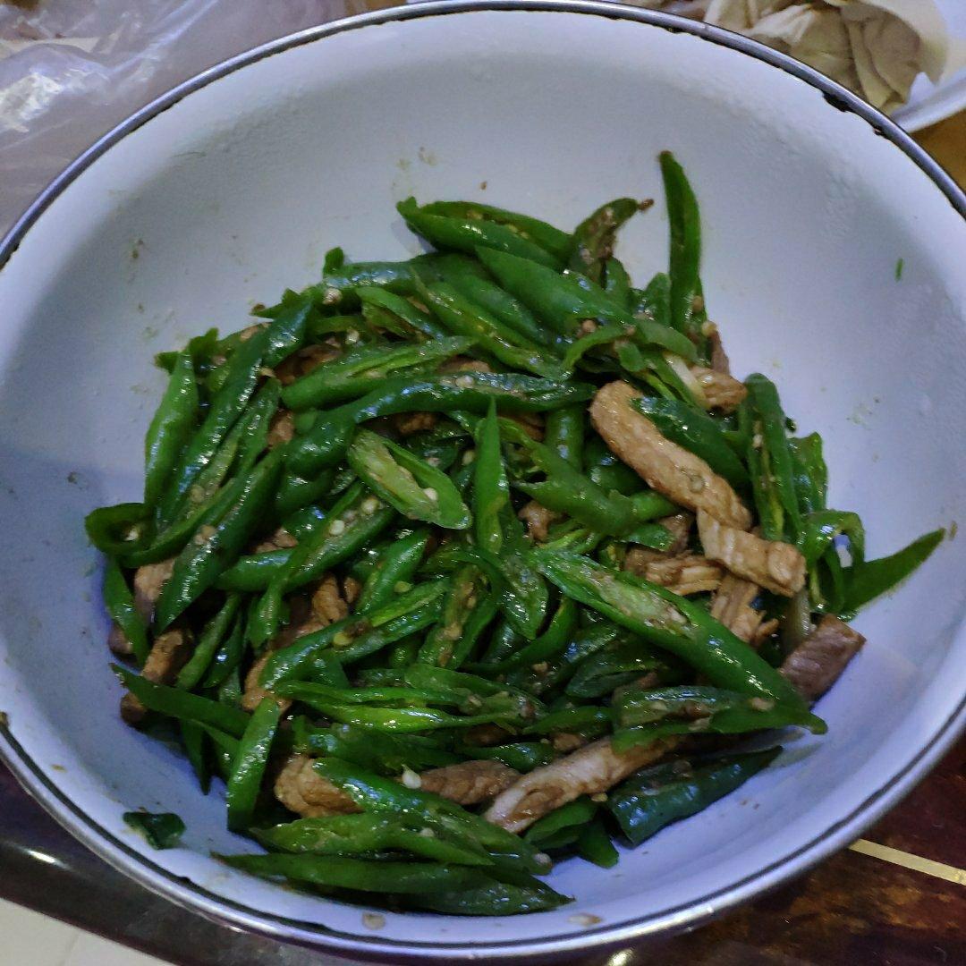 青椒肉丝
