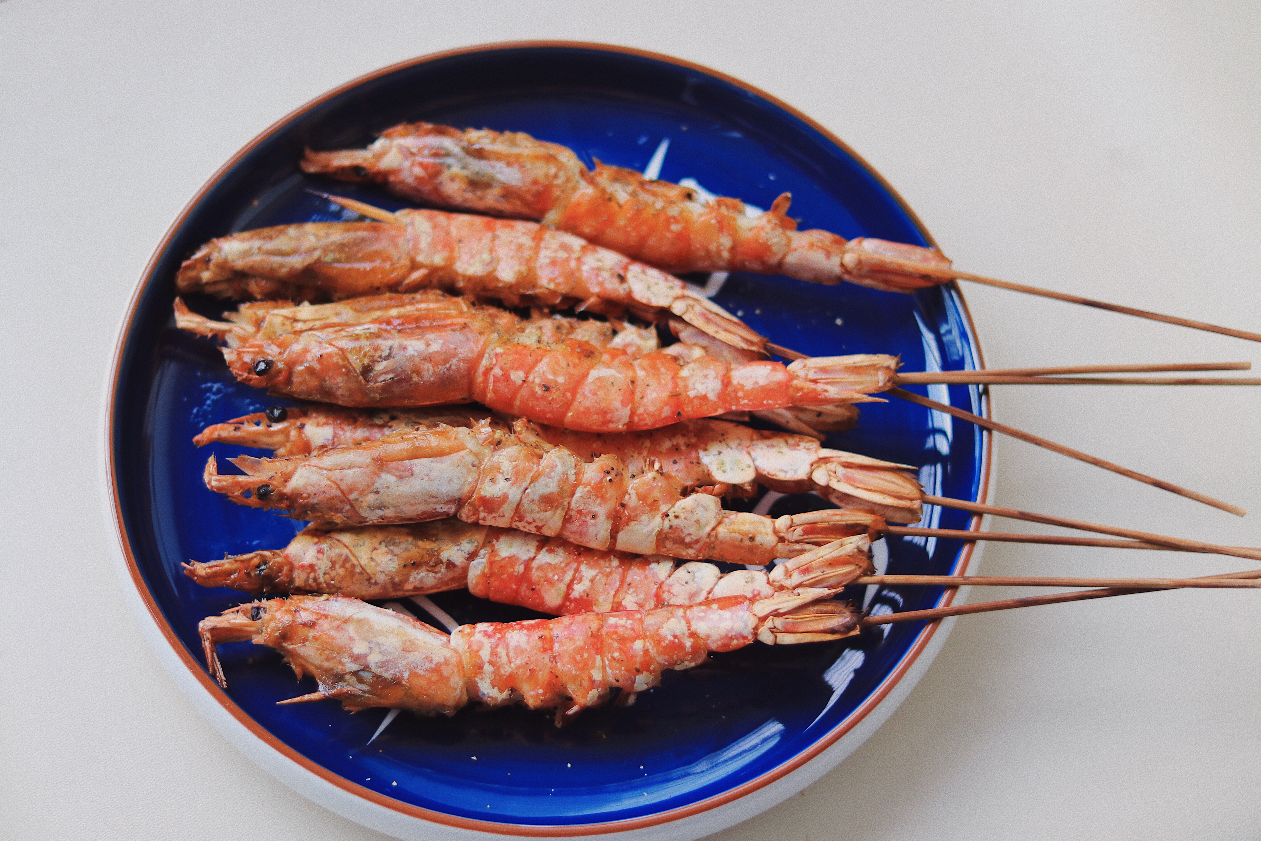 简单又好吃的日式盐烤大虾🦐（家庭烤箱版）