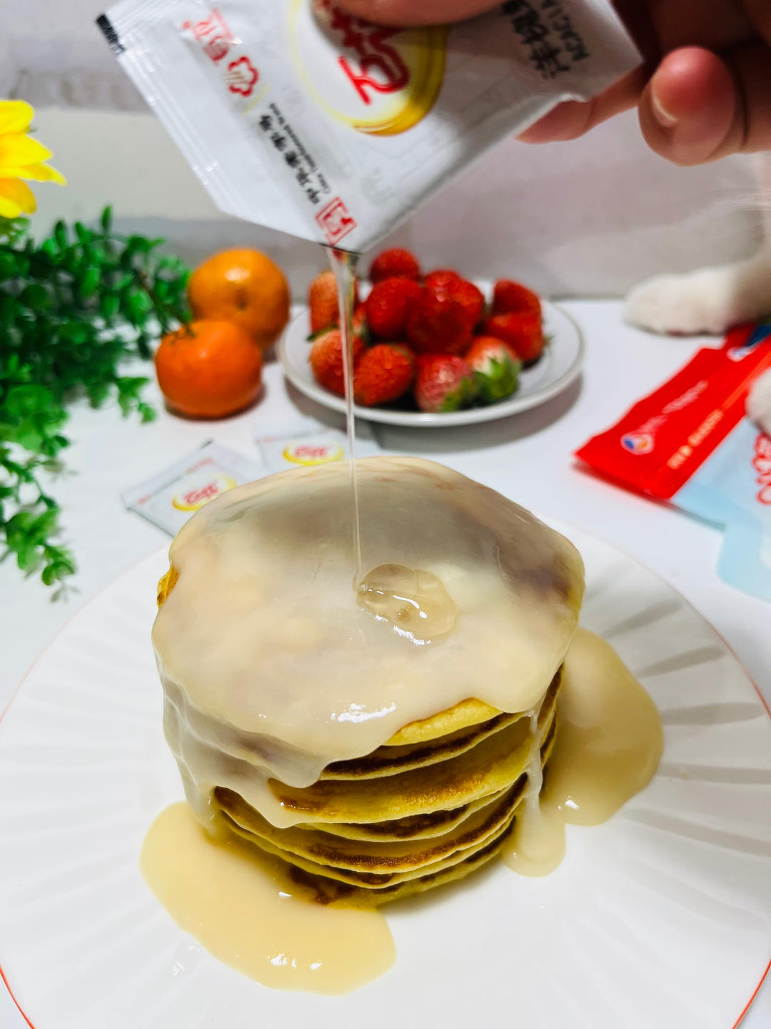 纯奶手撕吐司的做法 步骤1