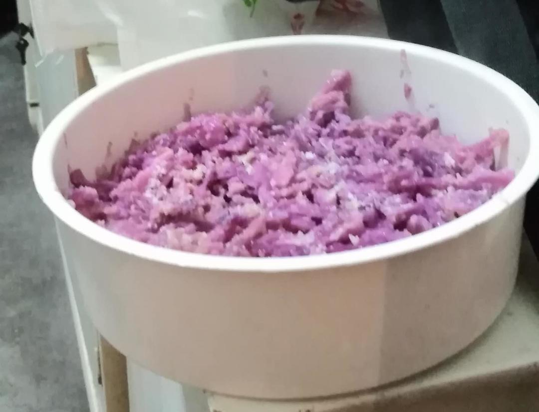 粉蒸紫甘蓝的做法