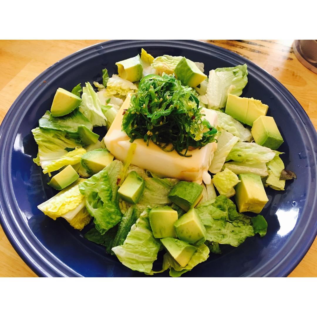 牛油果豆腐沙拉