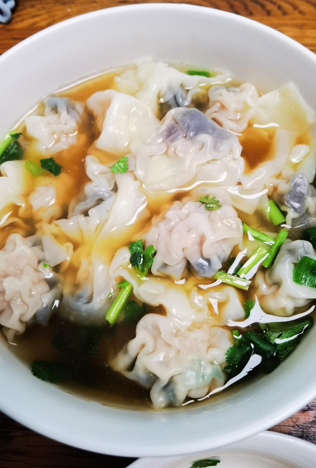 皮蛋鲜肉馄饨 （野馄饨）<302小厨房>