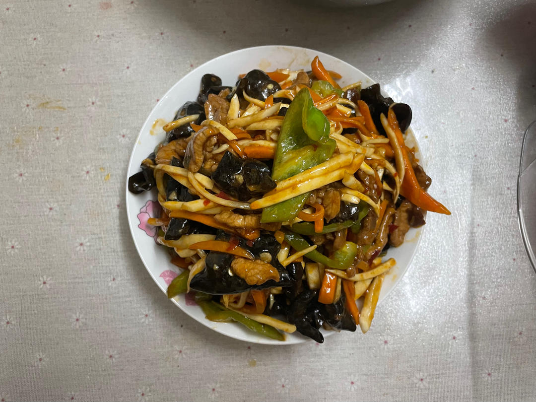 超级下饭鱼香肉丝（不辣版）