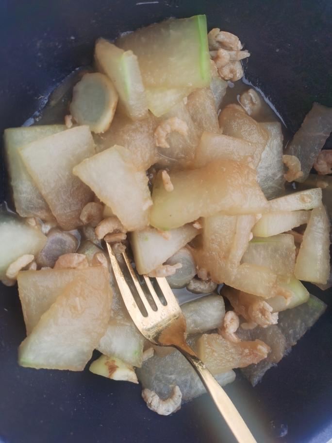 虾米炒冬瓜的做法