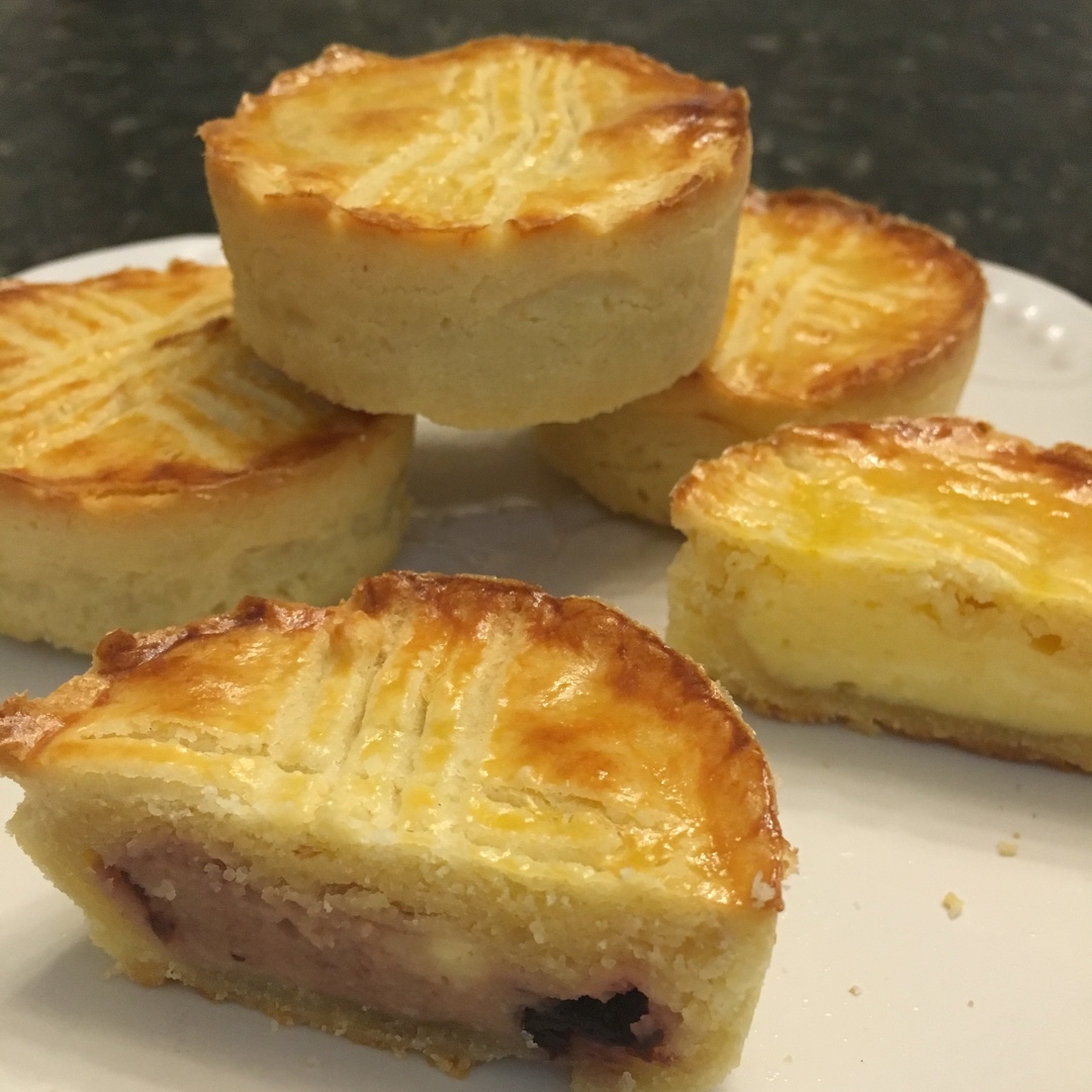 法式蓝莓奶酪月饼（屋诺12连模）